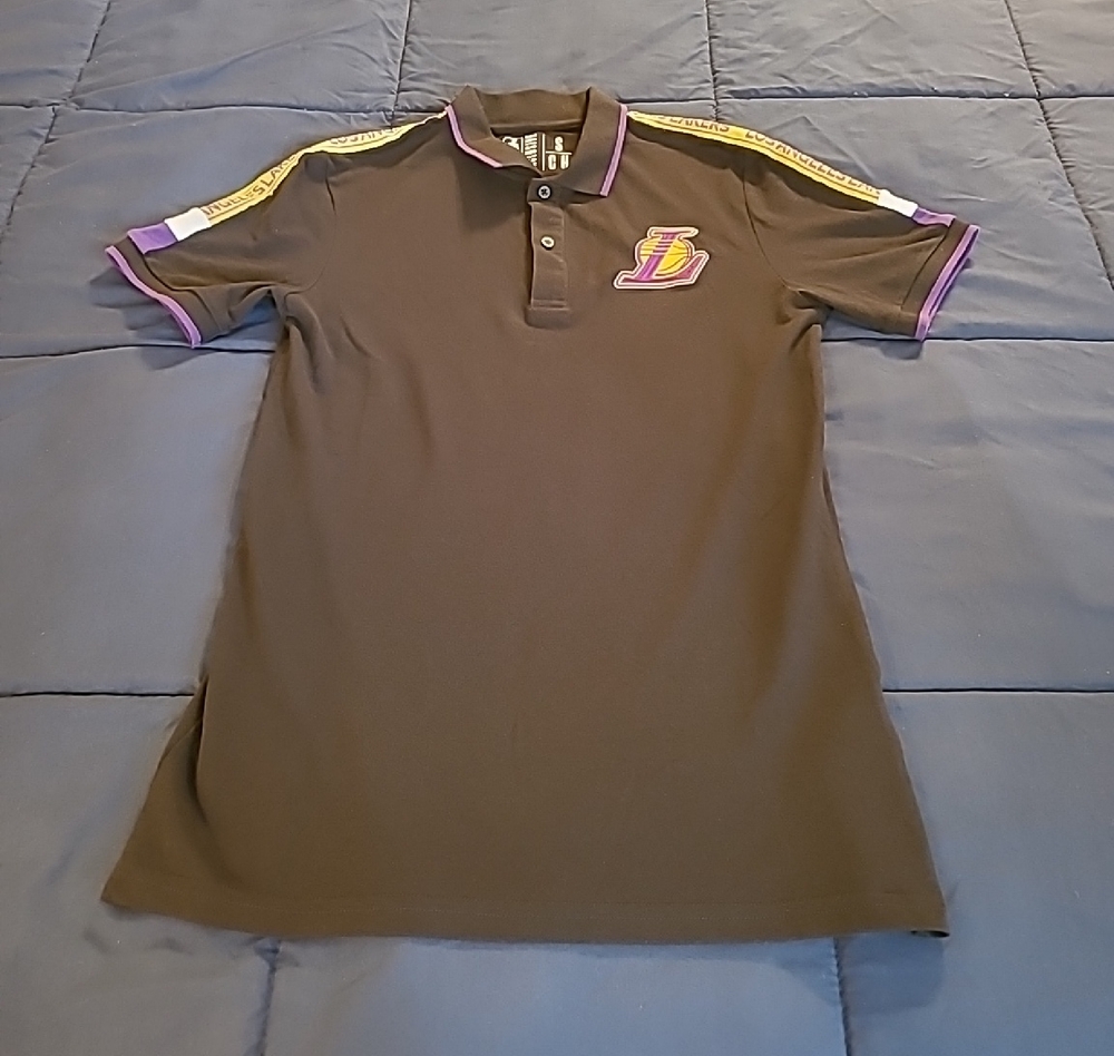 NBA Exclusive Black Polo Shirt